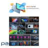 Планшет Oscal Pad 100 12.0" 6/256GB 4G (LTE) Sky Blue (6931548326335)