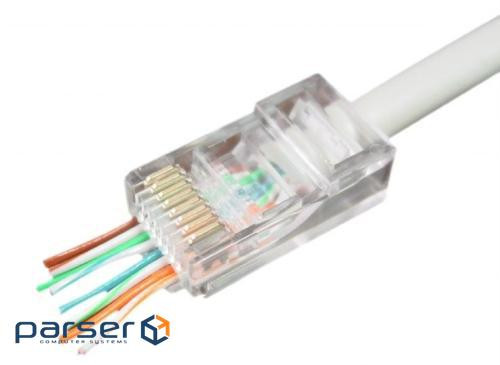 Конектор CABLEXPERT RJ-45 UTP Cat.5e 50шт / уп (LC-PTU-01/50)