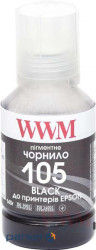 Чорнило WWM EPSON L7160/7180 140г Black Pigmented (E105BP)
