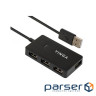 Концентратор Vinga USB2.0 to 4*USB2.0 HUB (VHA2A4N)