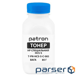 Тонер HP CLJ Pro 4203/4303/Canon 069/MF1333C Special 85g, Cyan Patron (PN-HCS-S-C-085)