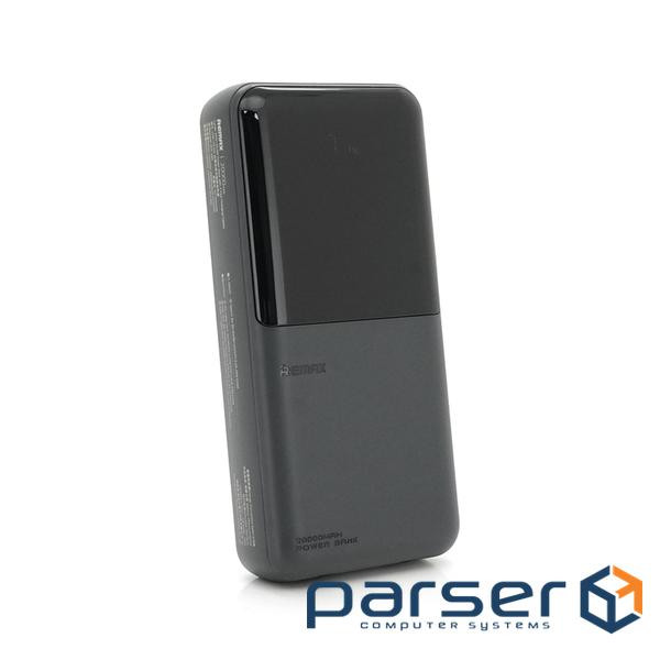 Power Bank Remax RPP-680 20000mAh, USB+Type-C+Lighting, 22.5W, Black, 0.47kg