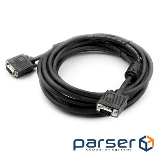 Multimedia cable VGA 5 m MM ferrite Vinga (VCPDCVGAMM5MBK)