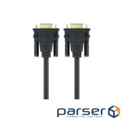 Кабель мультимедійний VGA M to VGA M 1.0m 1080p60Hz black HP (HP_DHC-VG100-1M)