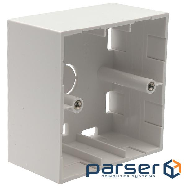 Podrozetnik external 86х86х45, EPNew, white (FBX-868645R1WHAZ)