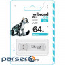 Флешка WIBRAND Marten 64GB USB3.2 White (WI3.2/MA64P10W)