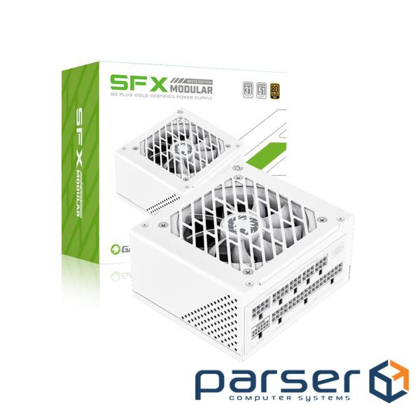 Блок живлення SFX 850W, 80plusGold,fan 120mm, ful ly modular 3.42 standardOPP, OVP, (GS-850G White)