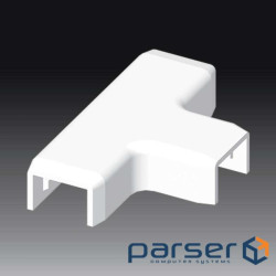 Трійник для LH 15х10 білого кольору, Серія LH, ПВХ (8684_HB)