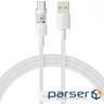Кабель Baseus Gem Fast-Charging Data Cable Type-C 100W 2m white (P10373002211-01)
