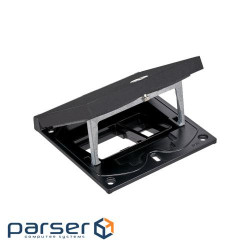 Люк до підлог коробки IP66 1,5хK45 місце 1хRJ45 Keystone, під ключ, чорний (indoor) (KFH101SEC/74)
