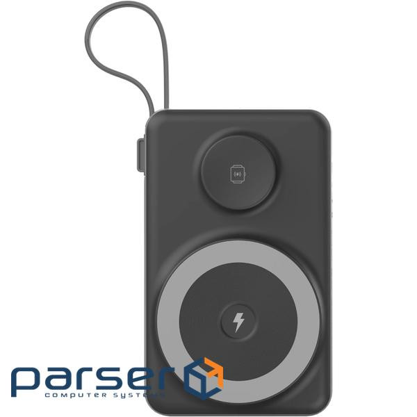 УМБ Choetech Magnetic Wireless 10000mAh 22.5W,PD,QC3.0 USB-A,2xUSB-C AppleWatchcharg,build (B695-BK)