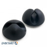 Cable holder Extradigital Cable Clips, black * 6 (KBC1663)