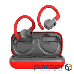 Навушники Canyon OnRun 11 Sport TWS Red/Grey (CNS-TWS11R)