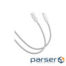 Кабель Xiaomi Braided Type-C-Type-C 6A 2m (BHR087AGL)білий