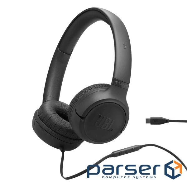 Навушники JBL Tune 530C USB-C Black (JBLT530CBLK)