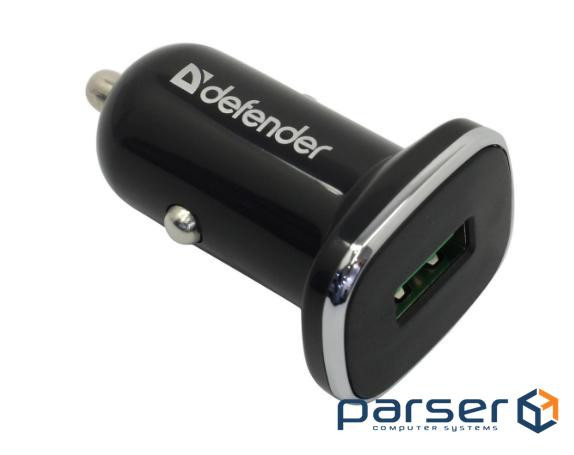 Зарядний пристрій Defender 1xUSB 18W (USB-A) QC3.0 3А UCA-91 (83830)