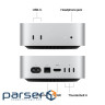 Комп"ютер Apple A3238 Mac mini / Apple M4(10C CPU/10C GPU), 24, 512 (MCYT4UA/A)