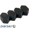 Тримач для кабелю Extradigital CC-963 Cable Clips, Black/Orange (KBC1804)