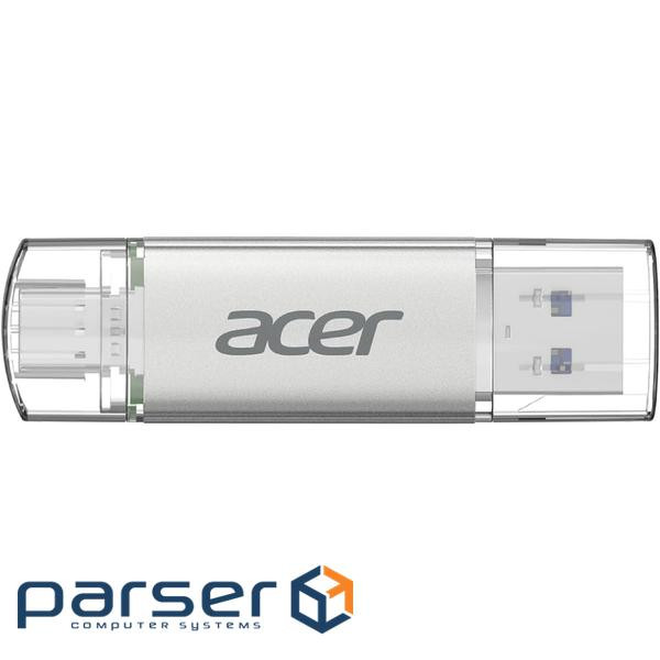 USB Flash Acer UT300 256GB Dual Drive USB-C & USB-A, Retail (UT300-256GB)
