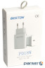 Мережевий зарядний пристрій Beston, White, 1xUSB-C, 12V / 1.5A (AAC1847)