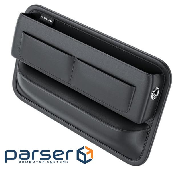 Автомобільний органайзер CABULE бічний, 30x20х4см, кріплення збоку сидіння, 3 відд (CABULE-30204-Bl)