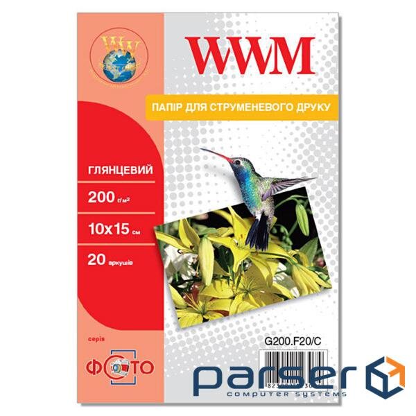 Photo paper WWM 10x15 (G200.F20/C)