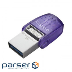 Flash drive USB3.2 128GB Type-C Kingston DataTraveler microDuo 3C (DTDUO3CG3/128GB)