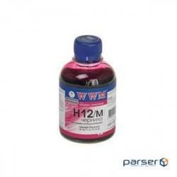 Чорнило WWM HP №10/ 11/12/13/14/82 (Magenta) (H12/M)