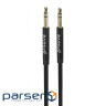 Кабель AUX Proove Weft (1m) black (ACWF00005801)