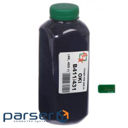 Тонер OKI B431, 400г+chip AHK (1401335)