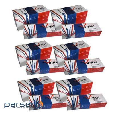 Binding spring bindMARK sq. 6mm (100 pcs.) black (43152)