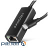 Мережевий адаптер AXAGON USB-C 3.2 Gen 1 to Gigabit Ethernet (ADE-ARC)