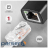 Мережевий адаптер AXAGON USB-C 3.2 Gen 1 to Gigabit Ethernet (ADE-ARC)