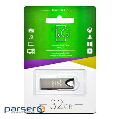 Флеш-накопичувач USB 32GB T&G 117 Metal Series (TG117BK-32G)