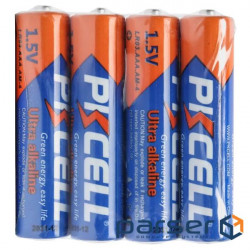 Battery PKCELL Ultra Alkaline AAA 4pcs/pack (PC/LR03 Ultra 4sh )