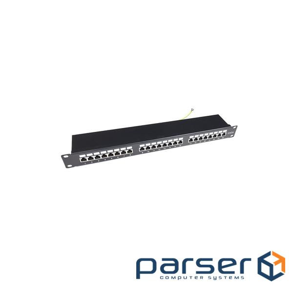 Патч-панель 19" 24xRJ45 STP cat.6, 1U Eserver (WT-2084-CAT 6)