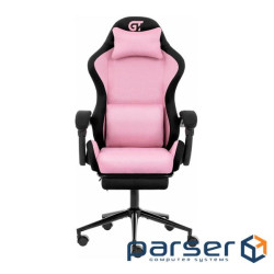 Крісло ігрове GT Racer X-2338 Pink/Black (X-2338 Fabric Pink/Black)