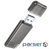 USB-хаб HOCO HB39 USB/Type-C 3.0 high-speed card reader Metal Gray (6942007604819)