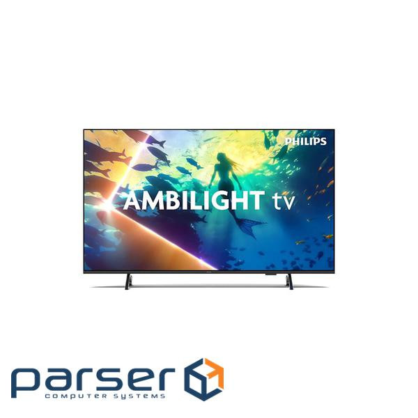 Телевізор 55" 4К LED 60 Hz, Titan OS, 250 cd/m2, A mbilight, sound 20W, Wi-Fi 802.11a (55PUS8010/12)