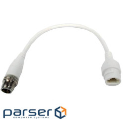 Перехідник Hikvision AE-MC1043-0.2(RJ45 to M12D4M)