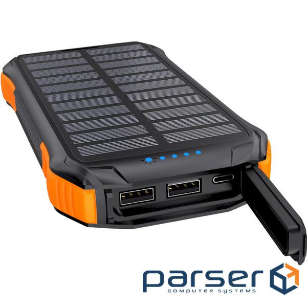 Powerbank with wireless charging and solar panel CHOETECH B659 Solar Power Bank 10000 (B659-OR)