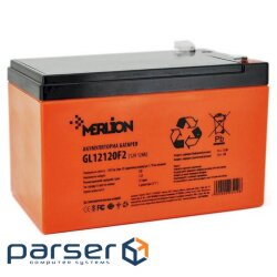 Акумуляторна батарея MERLION GL12120F2 GEL (12В, 12Ач)