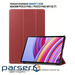 Чохол до планшета BeCover Smart Case Xiaomi Poco Pad / Poco Pad M1 (12.1") Red Wine (711565)