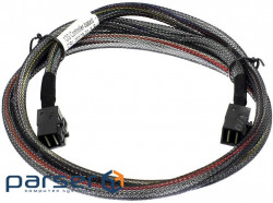 Cable Adaptec SFF-8643-- > SFF-8643 1м (2282100-R) (ACK-I-HDMSAS-HDMSAS-1M)