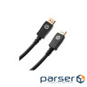 Кабель мультимедійний DisplayPort M to DisplayPort M 1.0m V1.2 4K60Hz black HP (HP_DHC-DP01-1M)