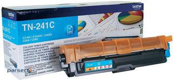 Картридж Brother TN241C для DCP-9020CDW, HL-3140CW cyan