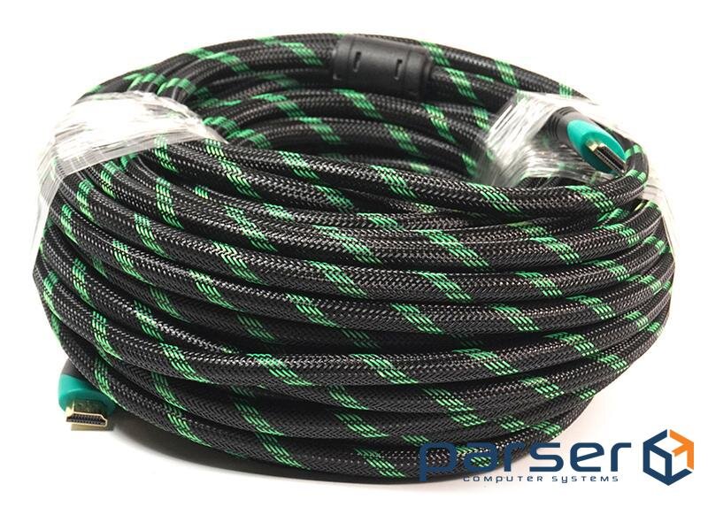 Кабель мультимедійний HDMI to HDMI 25.0m PowerPlant (KD00AS1296)