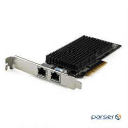 StarTech Networking Card ST10GSPEXNDP Dual-Port 10Gb PCIe Networking Card with 10GBASE-T NBASE-T Ret