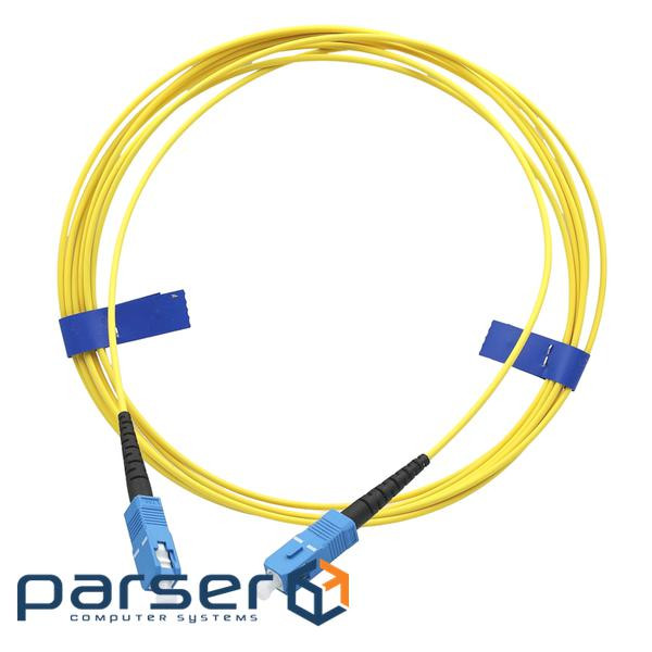 Патчкорд SC/UPC-SC/UPC SM 15м Simplex Slim (UPC-15SCSC(SM)S(ON)S)