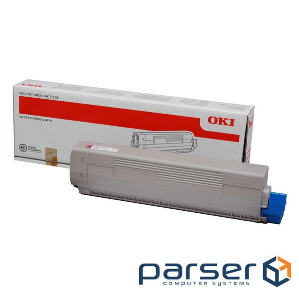 Toner cartridge OKI C822 MAGENTA (44844626)